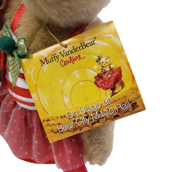 Limited Edition Vintage Muffy VanderBear Bear City Music Hall 2010 w Stand - Picture 3 of 16